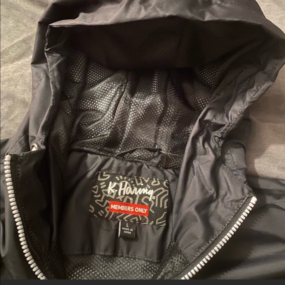 KEITH HARING X MEMBERS ONLY WINDBREAKER - Picture 5 of 9